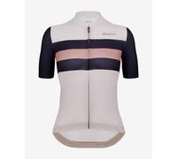 Maglia Santini ECO Sleek Bengal manica corta nero bianco perlaceo donna - Sleek fit - XL