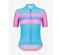 Maglia Santini ECO Sleek Bengal manica corta turchese chiaro rosa donna - Sleek fit - M