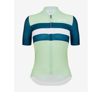 Maglia Santini ECO Sleek Bengal manica corta verde donna - Sleek fit - L