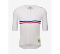 Maglia Santini Le Maillot Jaune Hautacam manica corta bianco - Taglio Slim - XXL