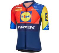 Maglia Lidl-Trek 2025 Team Aero manica corta blu - M