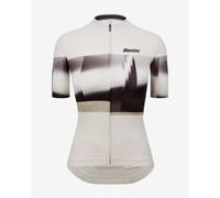 Maglia Santini Mirage manica corta bianco nero donna- Slim fit - XL