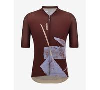Maglia Santini Note manica corta rosso granata - XL