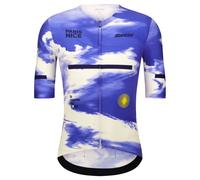 Maglia Santini Paris-Nice 2025 manica corta blu bianco - Taglio Slim - XXL