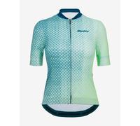 Maglia Santini Paws Form manica corta verde donna - Slim fit - XL