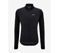 Maglia Santini Pure manica lunga nero - Classic Fit - M