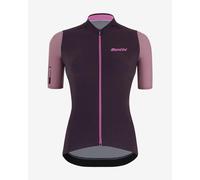 Maglia Santini Redux Stamina manica corta viola donna - Taglio Sleek - XL