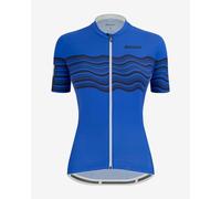Santini Tono Proflo Short Sleeve Jersey Blu XL Donna