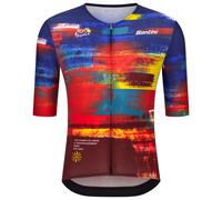 Maglia Santini Tour de France - Arrivée Dash S / Multicolore