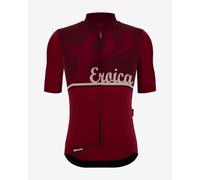 Maglia Santini x Eroica a manica corta rosso granata - 3XL