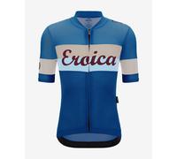 Maglia Santini x Eroica Quiete manica corta blu bianco - S