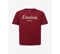 Maglia Santini x Eroica Strada manica corta rosso granata per bambini - 7-8