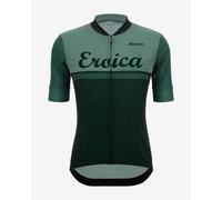 Santini - Eroica Valle Wool Jersey - Maglietta da ciclismo XXL verde