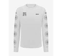 Santini Pirelli Wheel Long Sleeve T-shirt Bianco XL Uomo,Donna