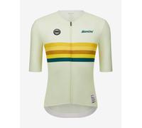 Santini - UCI World Champion Jersey - Maglietta da ciclismo M beige