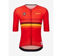 Maglia Santini x UCI World Champion Spain manica corta - Taglio Slim - XL