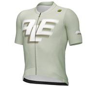 Maglia Alé PR-E Sauvage manica corta grigia logo bianco - M