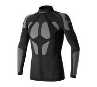 Spidi Seamless, camicia funzionale manica lunga S/M male Nero/Grigio