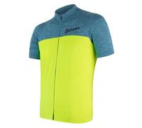 Maglia Sensor Motion blu-giallo - manica corta Saldi S
