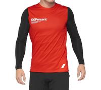 100percent R-core Concept Gilet Rosso S Uomo Red