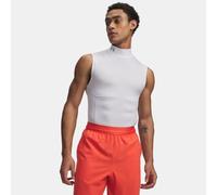 Under Armour Hg Elite Sleeveless Mock Sleeveless T-shirt Bianco S / Regular Uomo