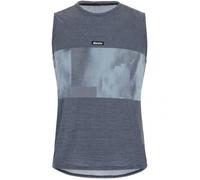 SANTINI Forza Indoor - top ciclismo - uomo 2XL Grey man Polartec Delta,Made In Italy,Recycled Polyester