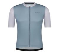 Shimano Aria Short Sleeve Jersey Blu S Uomo Tranparent Blue