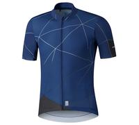 Maglia Shimano Breakaway - Blu S / Blu