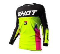 maglia shot tracer giallo fluo XXL