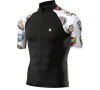 Sixs Fancy Short Sleeve Jersey Nero XS Uomo Comics