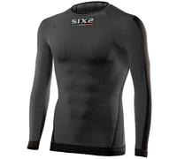 Maglia SIXS TS 2 intimo manica lunga NERO