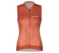 Maglia smanicata donna RC Pro beige/arancione XL
