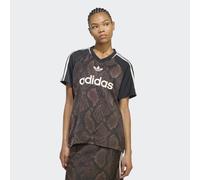 MAGLIA SNAKE PRINT SATIN Earth Strata / Aurora Coffee L