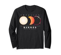 Maglia Solar Eclipse 2026 Burgos Spagna Total Eclipse Maglia a Manica