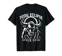 Maglia Solar Eclipse 2026 Spagna Bull Total Eclipse Maglietta