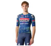 Castelli Aero Race 8s Soudal Quick-step 2026 Short Sleeve Jersey Blu 2XL Uomo