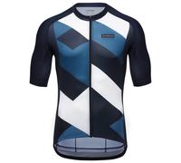 Maglia GOREWEAR Spirit Signal manica corta blu bianco - S