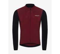 Maglia Spiuk Profit Ultralight manica lunga bordeaux nero - XXL