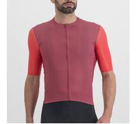 Maglia Sportful Checkmate - Rosso viola L / Rosso