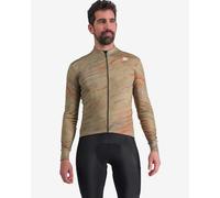 Maglia Sportful Cliff SuperGiara Thermal manica lunga beige arancio - M