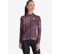 Maglia Sportful Cliff SuperGiara Thermal manica lunga viola donna - S