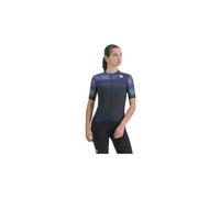 Maglia sportful flow supergiara a manica corta nero blu