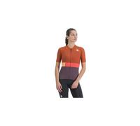 Sportful Snap Short Sleeve Jersey Arancione,Viola XS Donna