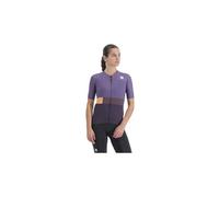 Sportful Snap Short Sleeve Jersey Viola L Donna