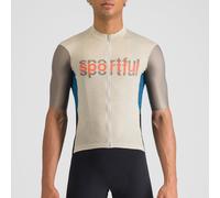 Sportful - Supergiara Logo Jersey - Maglietta da ciclismo L beige