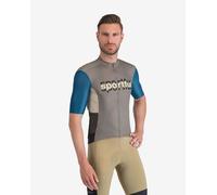 Maglia Sportful Supergiara Logo manica corta grigio blu - XXL
