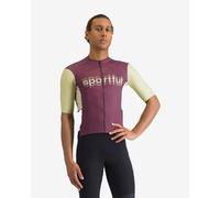 Maglia Sportful Supergiara Logo manica corta viola - S