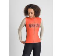Maglia Sportful Supergiara Logo Thermal manica lunga arancione donna - XS