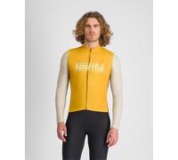 Maglia Sportful Supergiara Logo Thermal manica lunga giallo - L