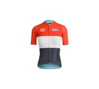 Maglia sportful supernova heritage a maniche corte da donna blu bianco rosso